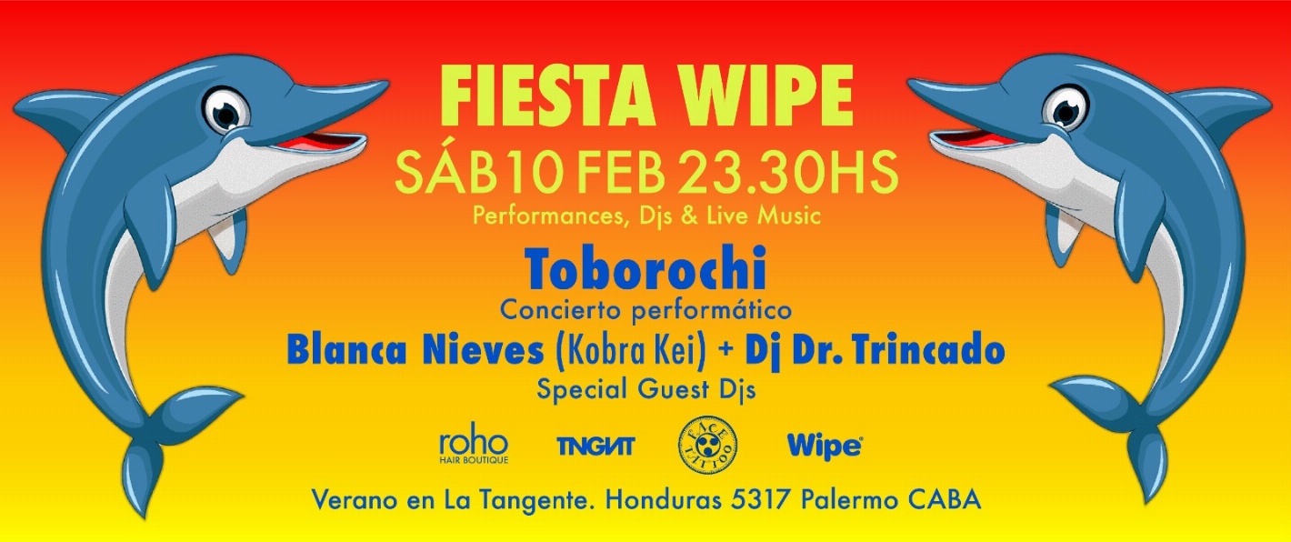 Fiesta Wipe Verano en La Tangente