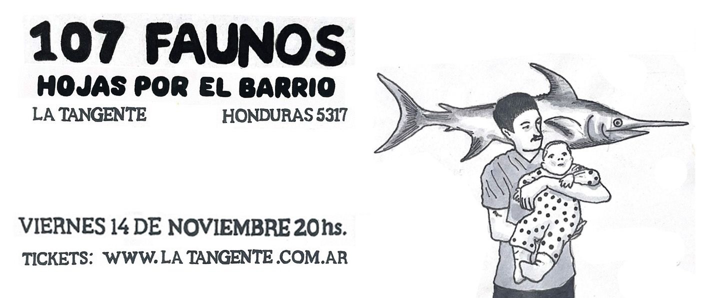 107 Faunos + Hojas x el Barrio